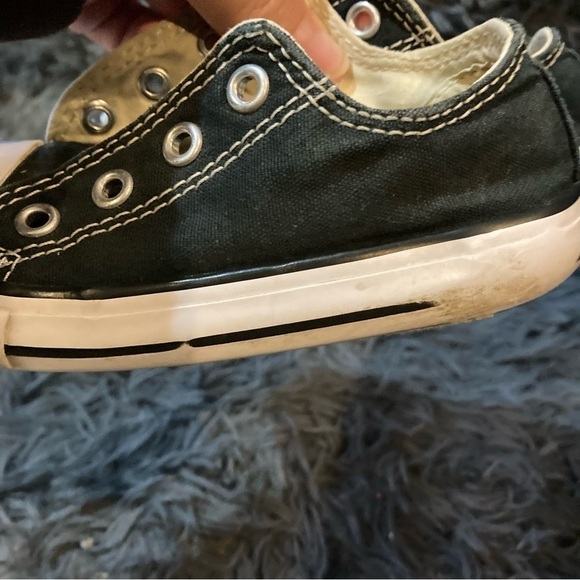 Toddler Black Converse Sneaker - Picture 3 of 8